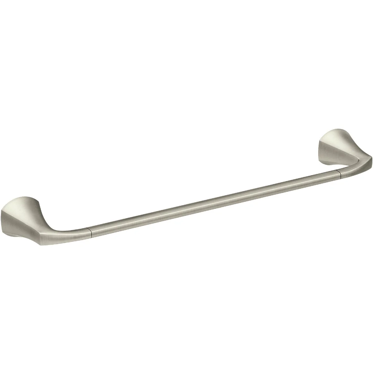 Outstanding Moen Lindor 18 In. Towel Bar Spot Resist Brushed Nickel Flexible