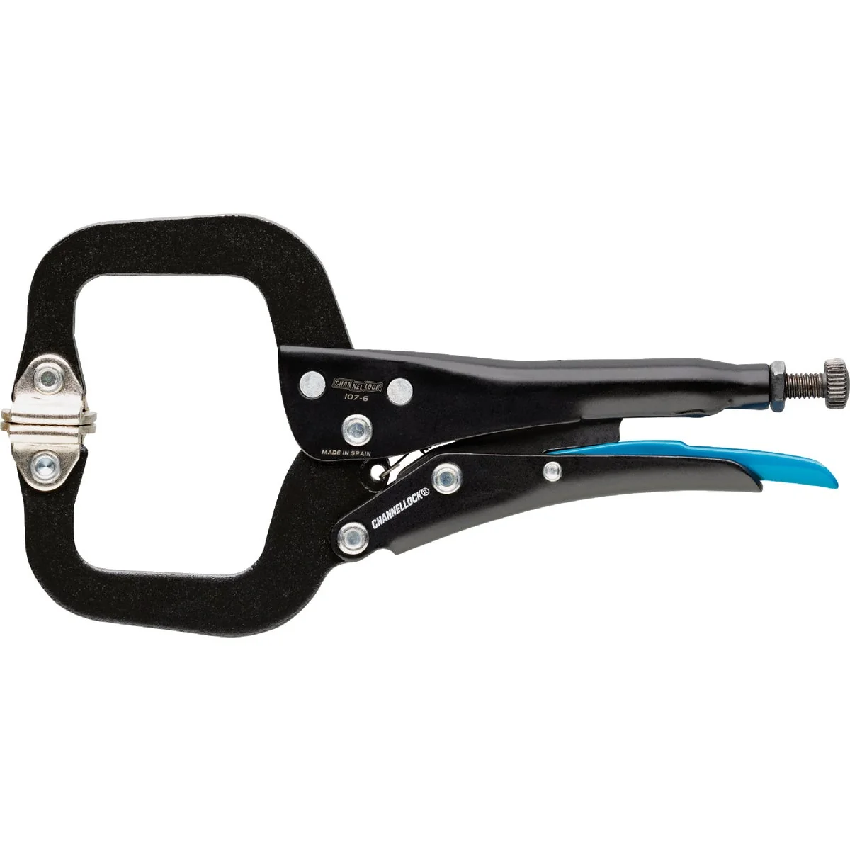 Traditional Channellock 6 In. C-Clamp Locking Pliers with Swivel Pads Classic