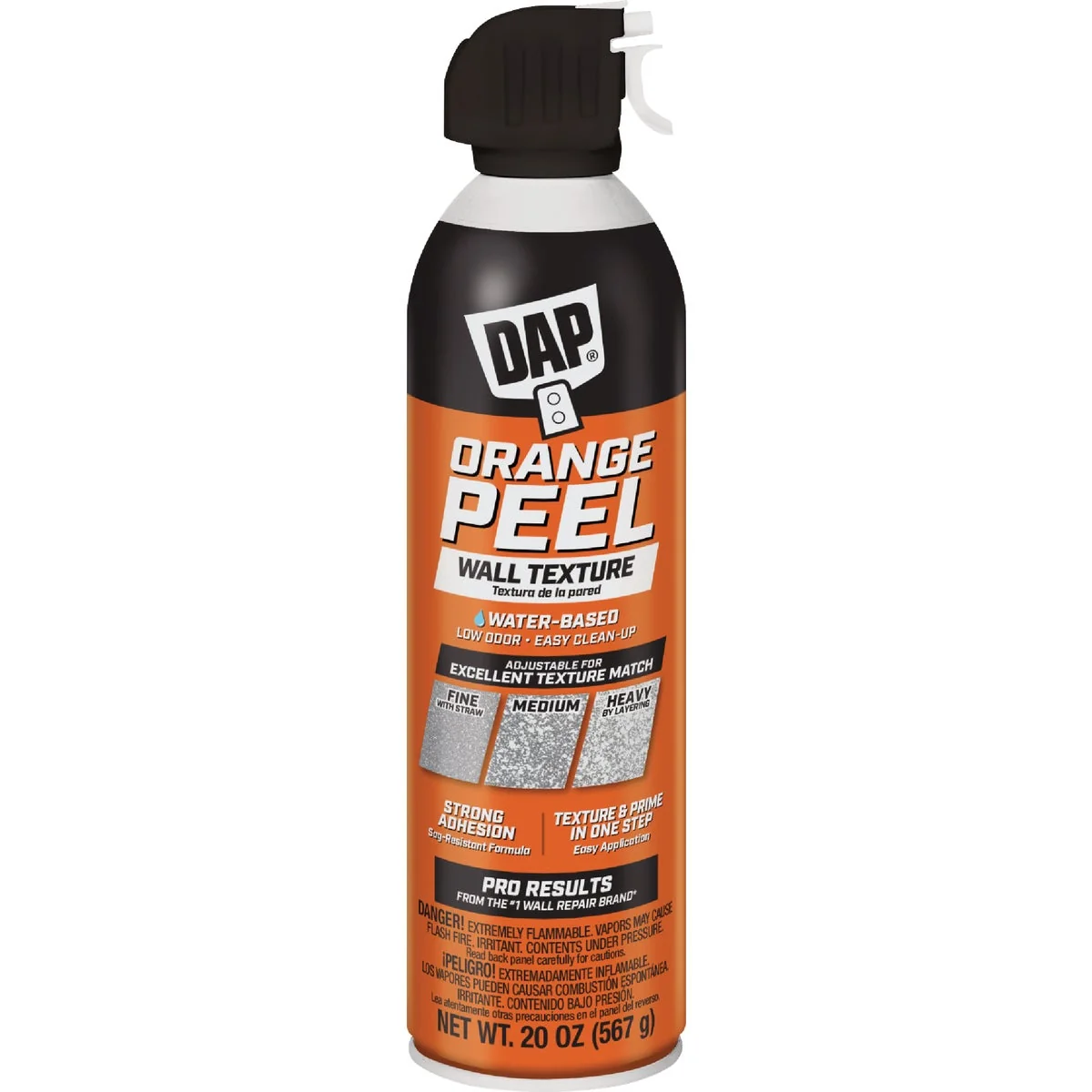 Casual Dap 20 Oz. Orange Peel Water Base Wall Spray Texture Smooth