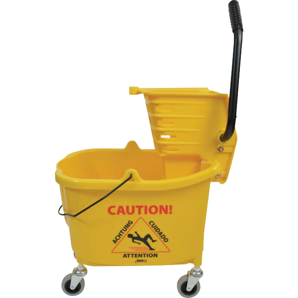 Responsible Janico Mop Bucket With Wringer Excellent