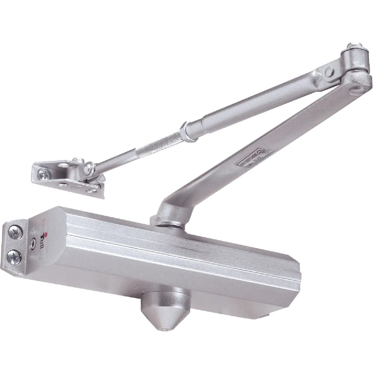 Flexible Tell Commerical 600 Series Aluminum Hold Open Door Closer Superior