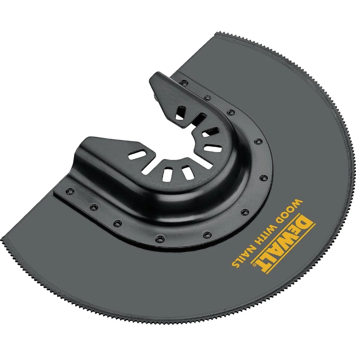 Reusable DEWALT Universal Fitment High Speed Steel Flush Cut Round Oscillating Blade Authentic