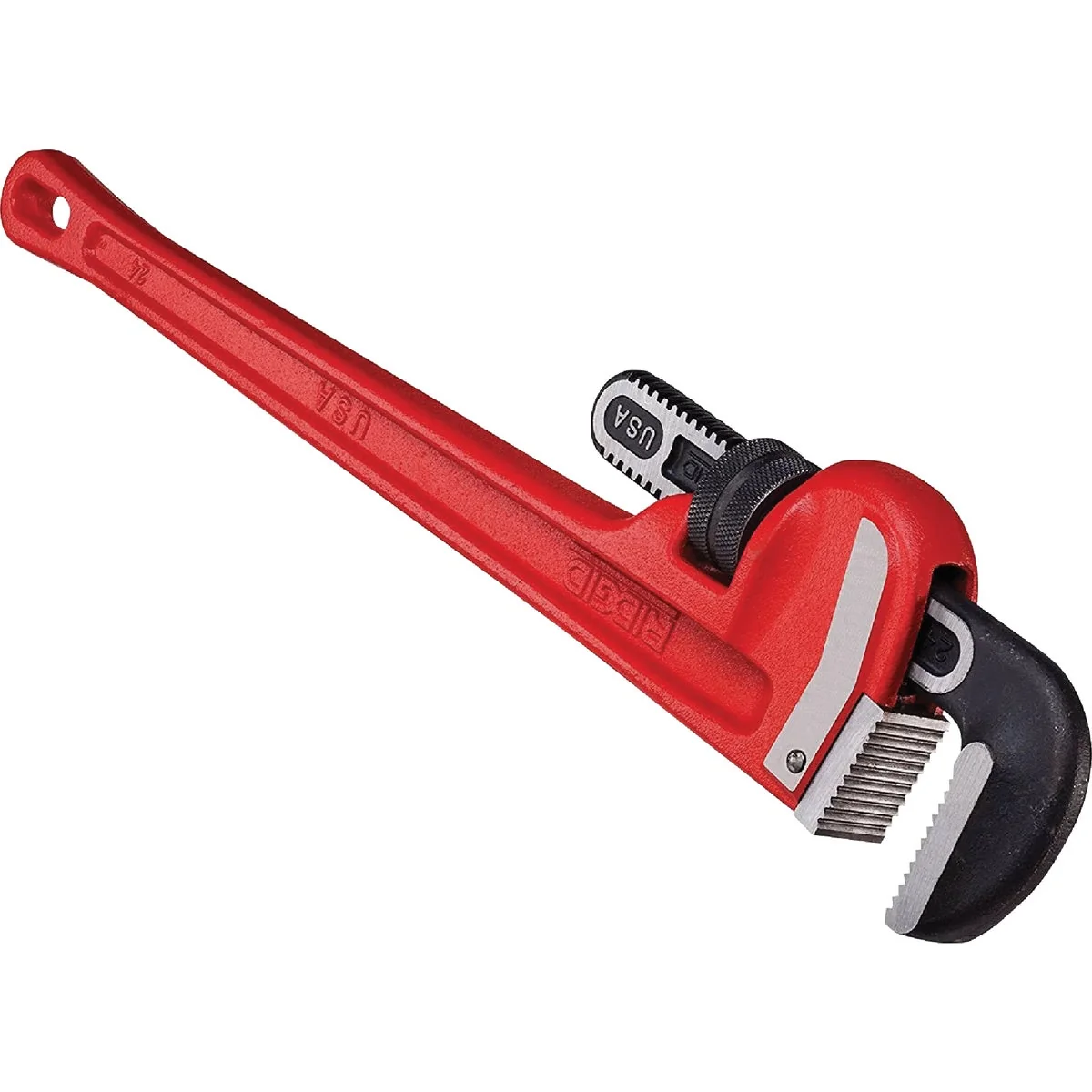 Original Ridgid 24 In. Cast Iron Heavy-Duty Pipe Wrench High-Grade