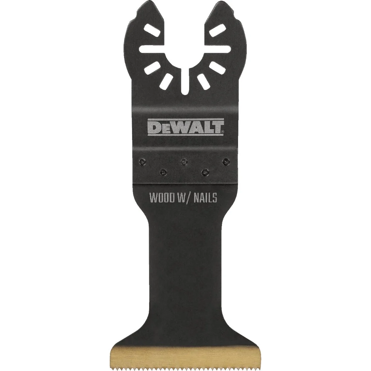 Outstanding DEWALT Universal Fitment 1-3 4 in. Titanium Wood with Nails Oscillating Blade Premium