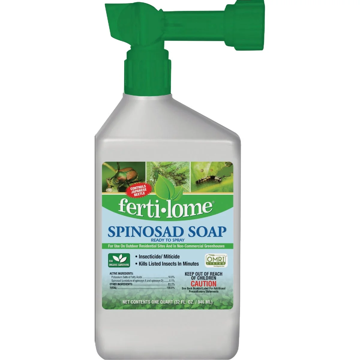 Modern Ferti-lome 32 Oz. Ready To Spray Hose End Spinosad Soap Expertly Made