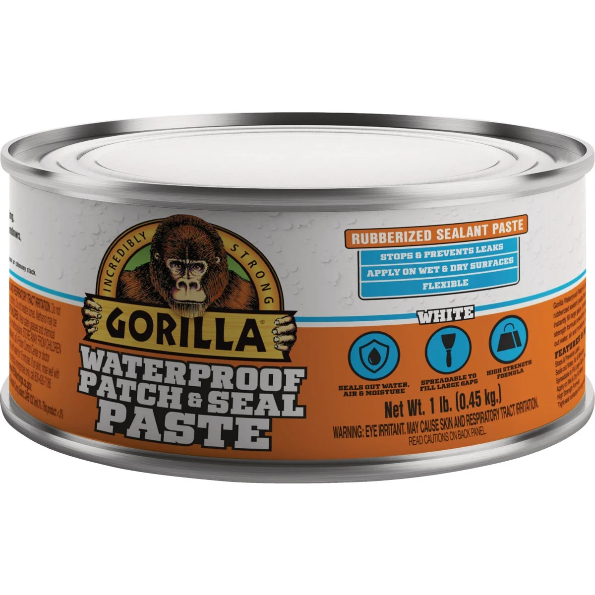 Advanced Gorilla 1 Lb. White Waterproof Patch Seal Paste Responsible