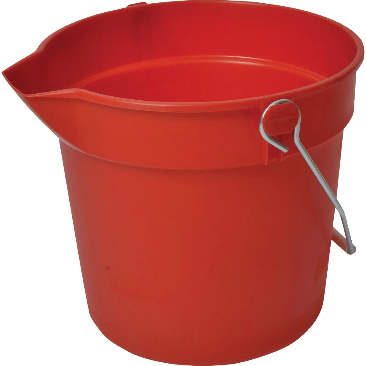Sustainable Janico 10 Qt. Red Pail Fine Crafted