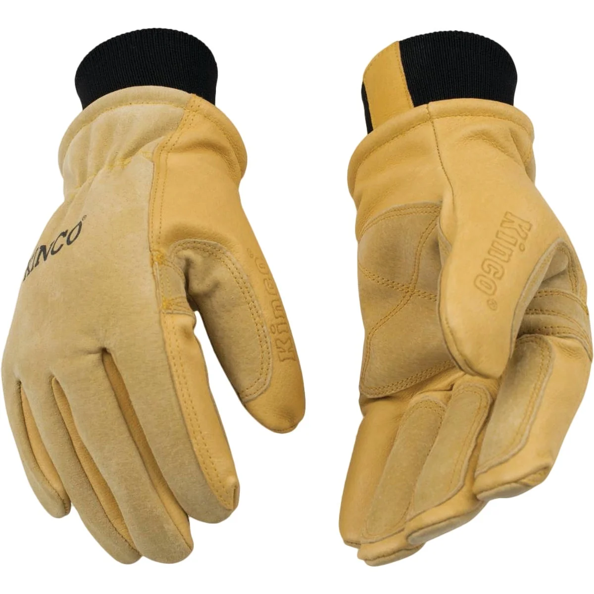 Original Kinco Men’s Large Premium Pigskin Thermal Insulated Winter Work Glove Reliable