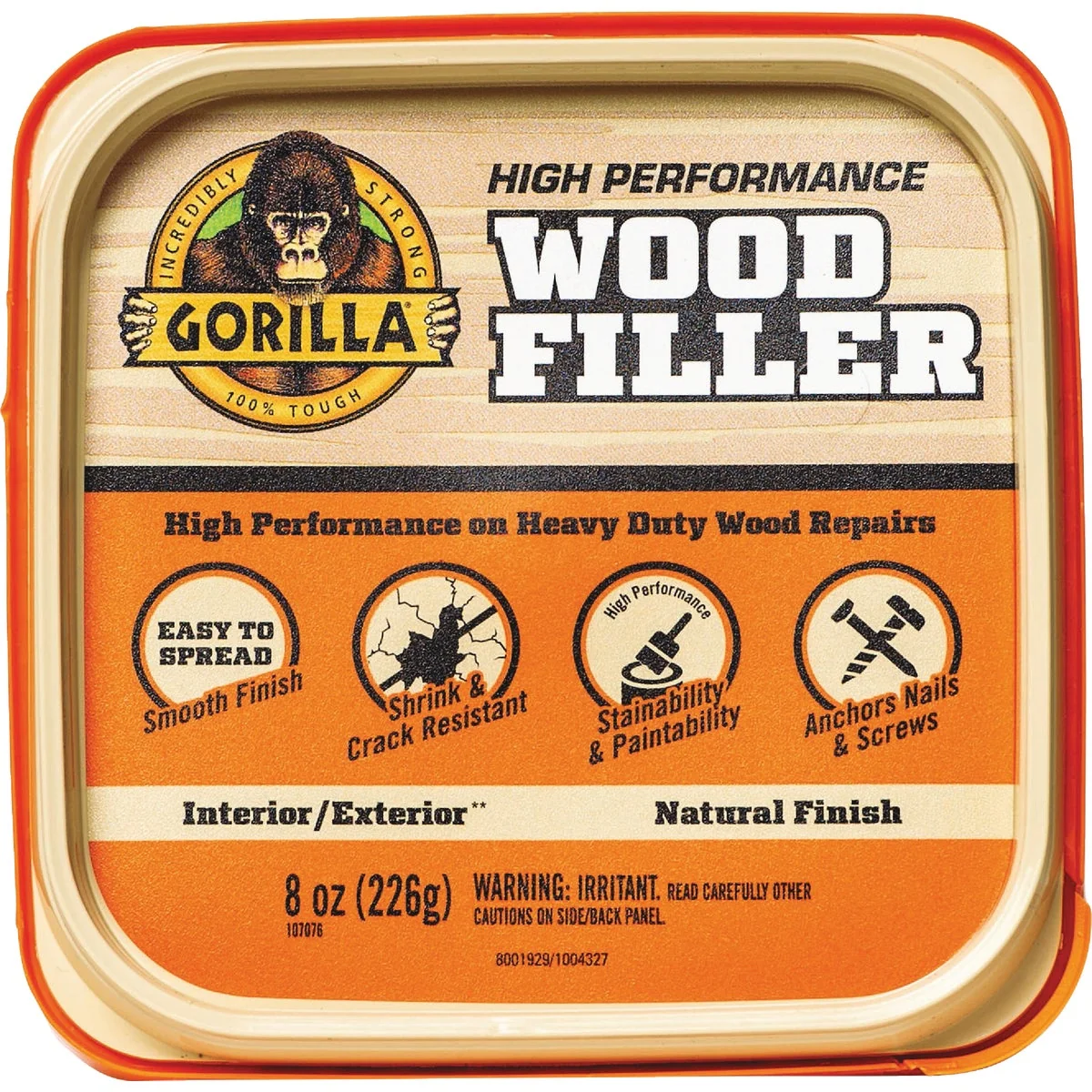 Casual Gorilla 8 Oz. Natural Wood Filler Fast