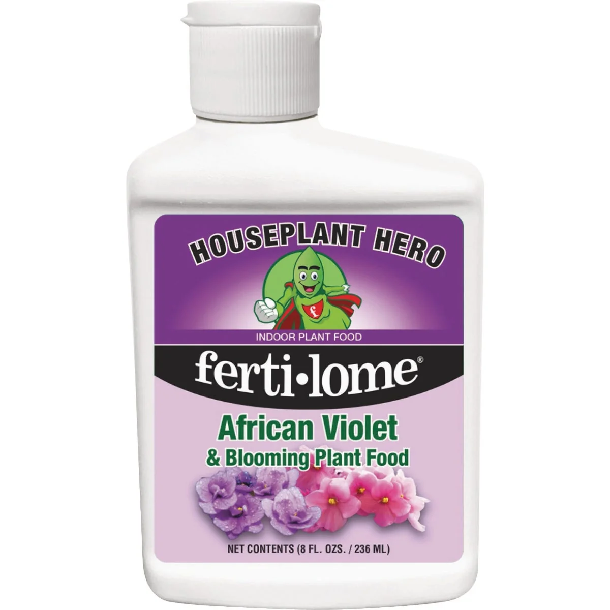 Artisan Ferti-lome Houseplant Hero 8 Oz. 8-10-8 Concentrated Liquid African Violet Blooming Plant Food Outstanding