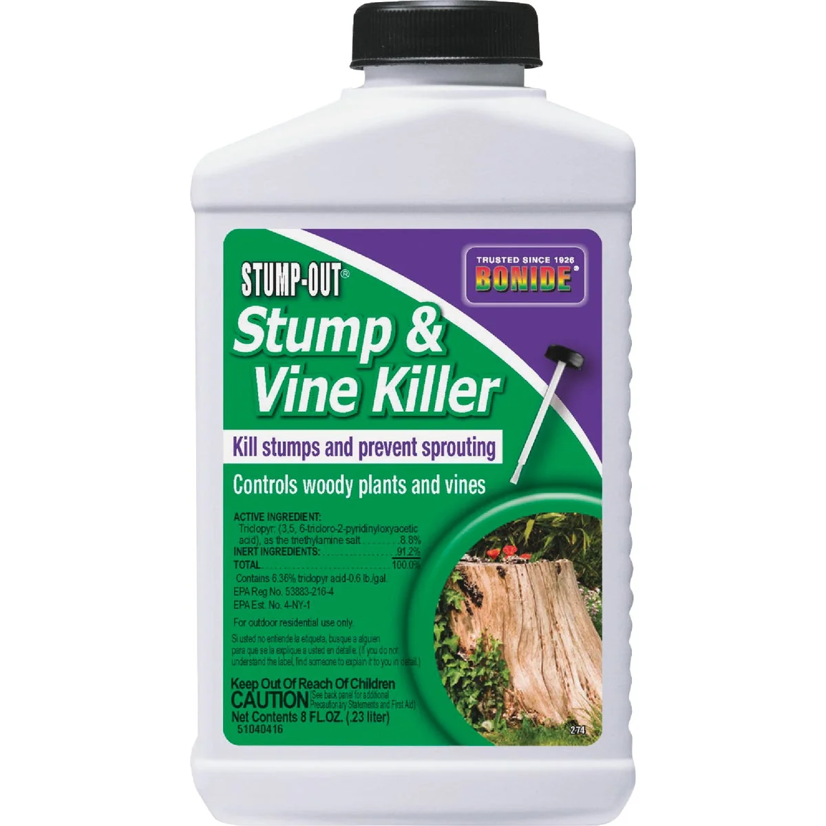 Excellent Bonide Stump-Out 8 Oz. Concentrate Stump Vine Killer Next-Generation