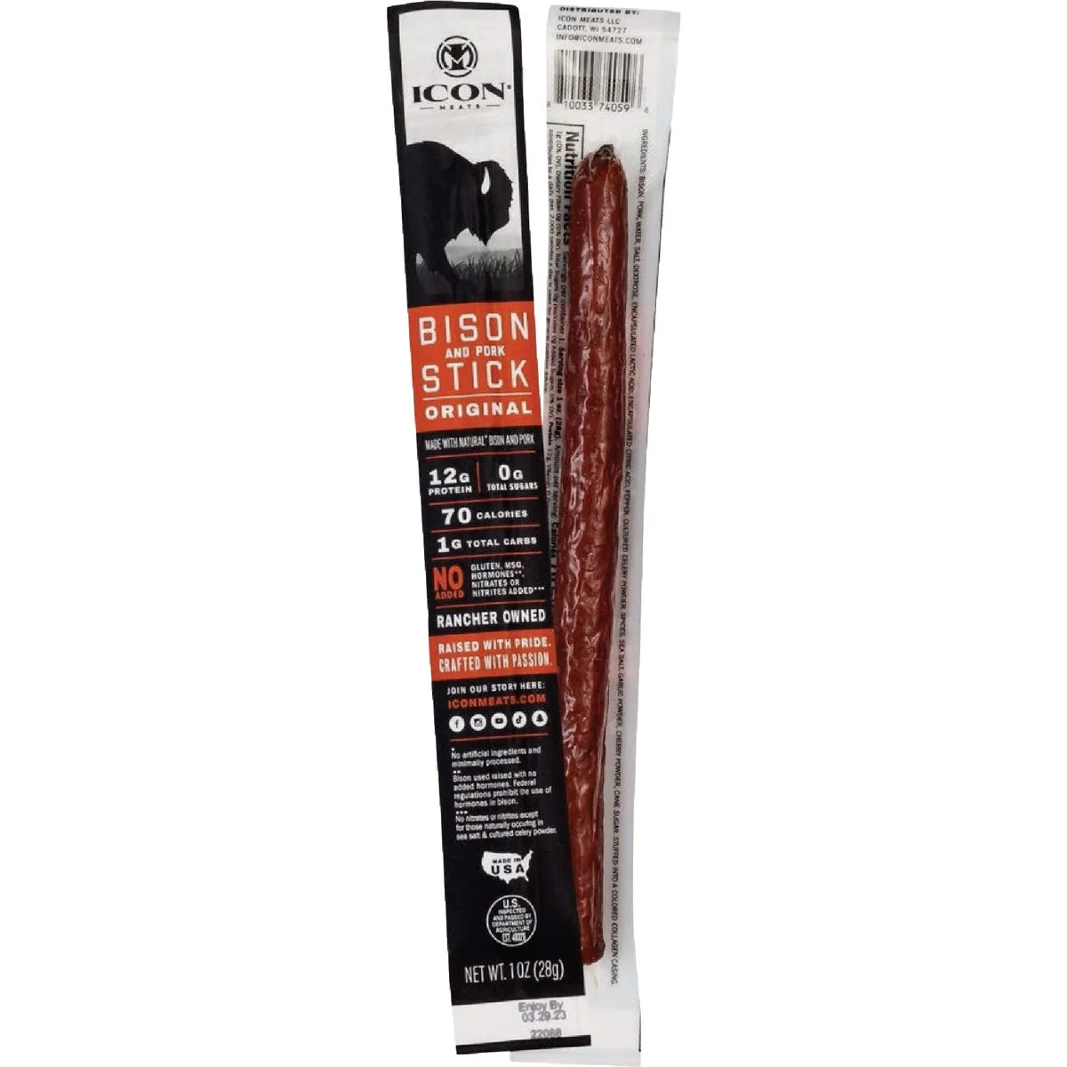 Elegant Icon 1 Oz. Bison Stick Eco-Friendly