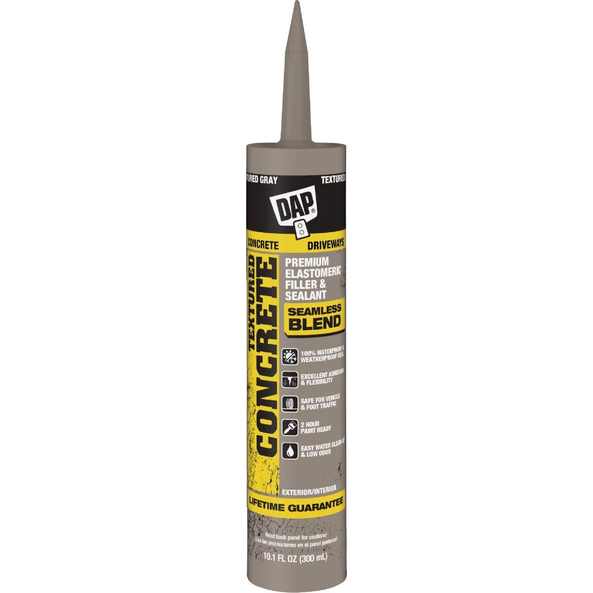 Elite DAP 10.1 Oz. Textured Concrete Premium Elastomeric Latex Filler Sealant Organic