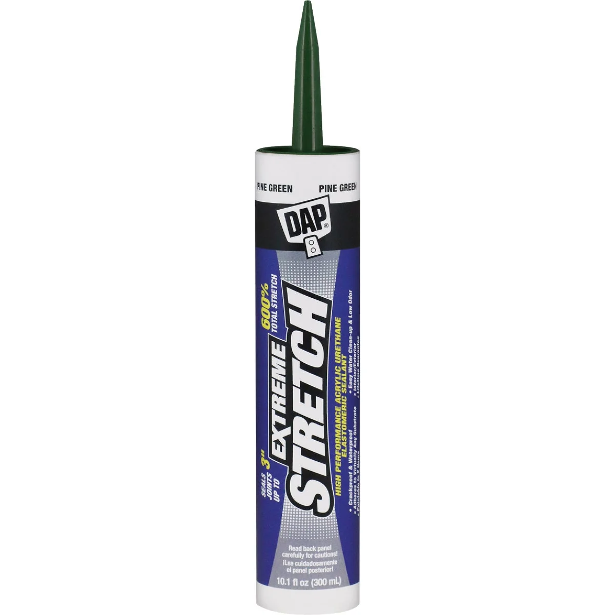 Carefully Designed Dap Extreme Stretch 10.1 Oz. Pine Green Acrylic Urethane Premium Elastomeric Sealant Unique