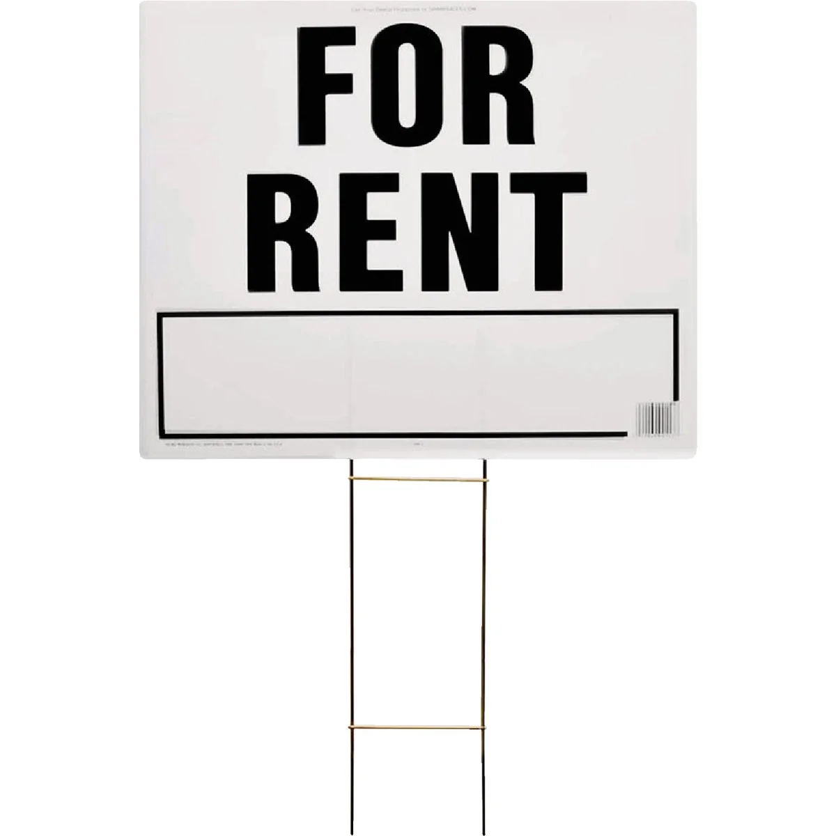 Sustainable Hy-Ko Corrugated Plastic Sign For Rent User-Friendly