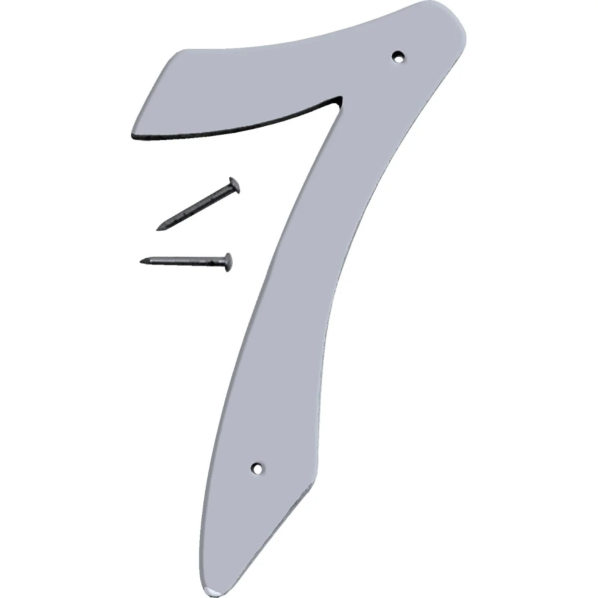Safe Hy-Ko 4 In. Satin Nickel Number 7 Practical