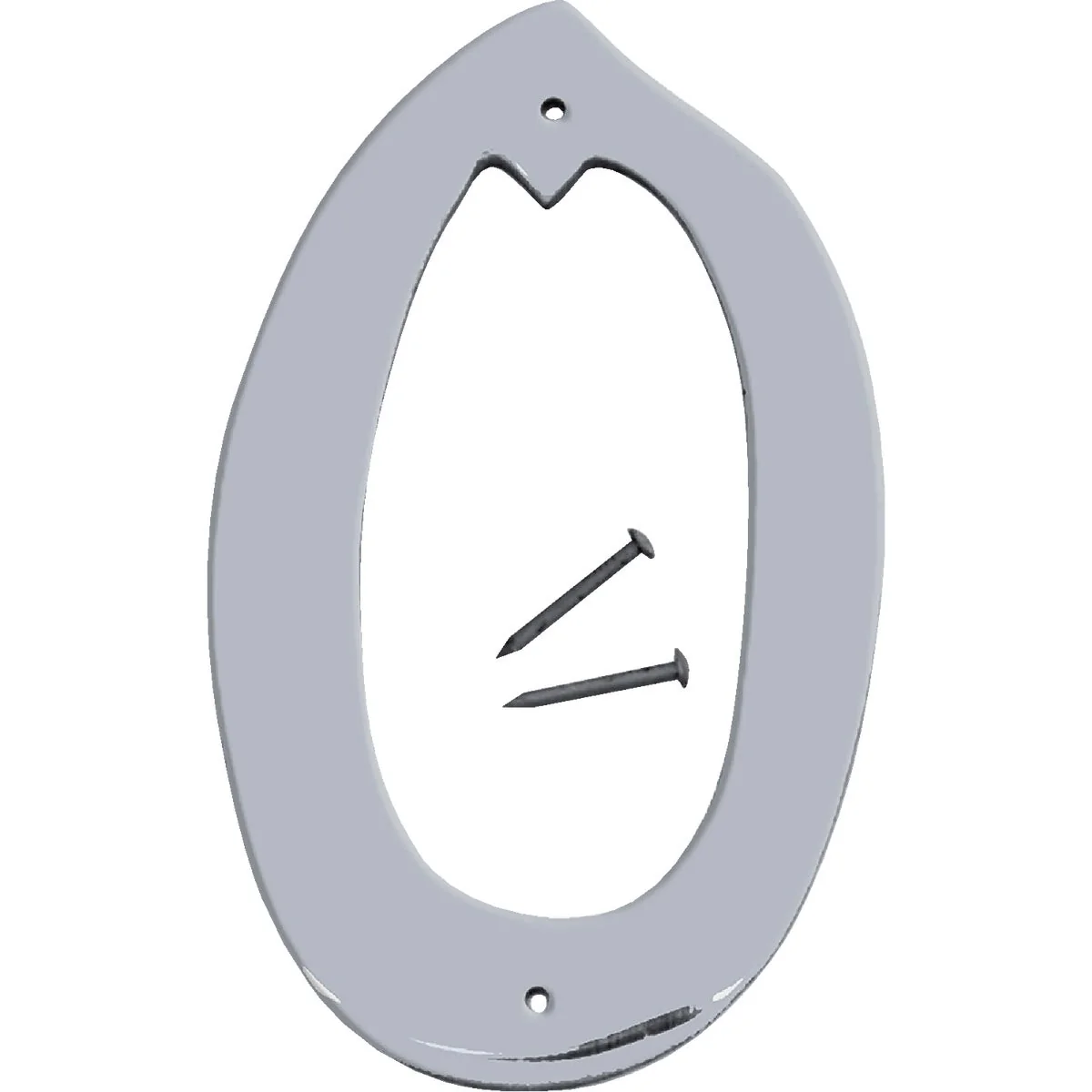 Durable Hy-Ko 4 In. Satin Nickel Number 0 Luxury