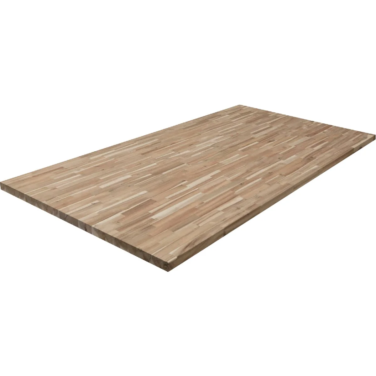 Innovative VT Industries CenterPointe 6 Ft. Butcher Block Island Unfinished Acacia Wood Refined