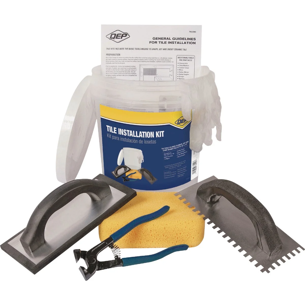 Comfortable QEP Tile Installation Kit 6-Piece Specialty