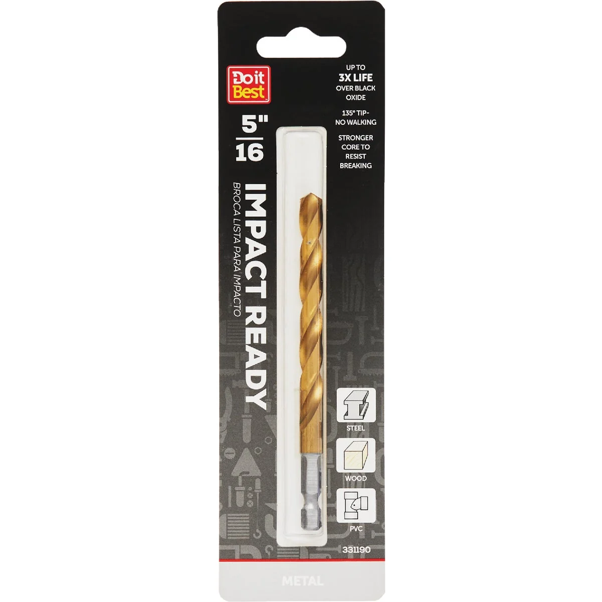User-Friendly Do it 5 16 In. Impact Ready Drill Bit Original Design