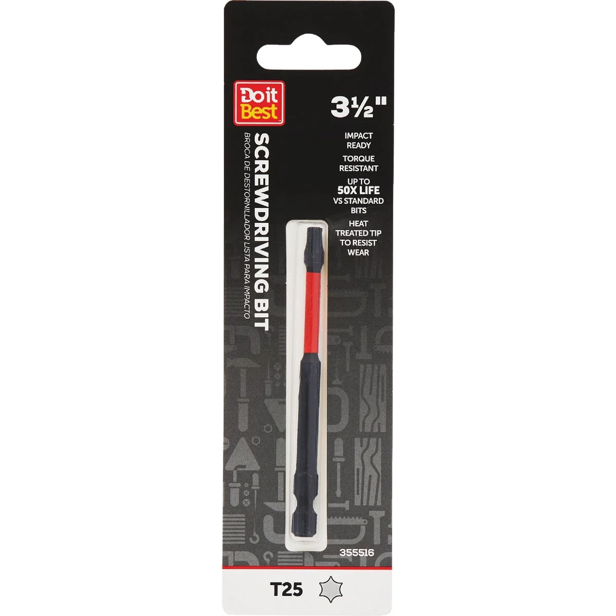 Green Do it T25 Torx 3.5 In. Screwdriver Bit Organic
