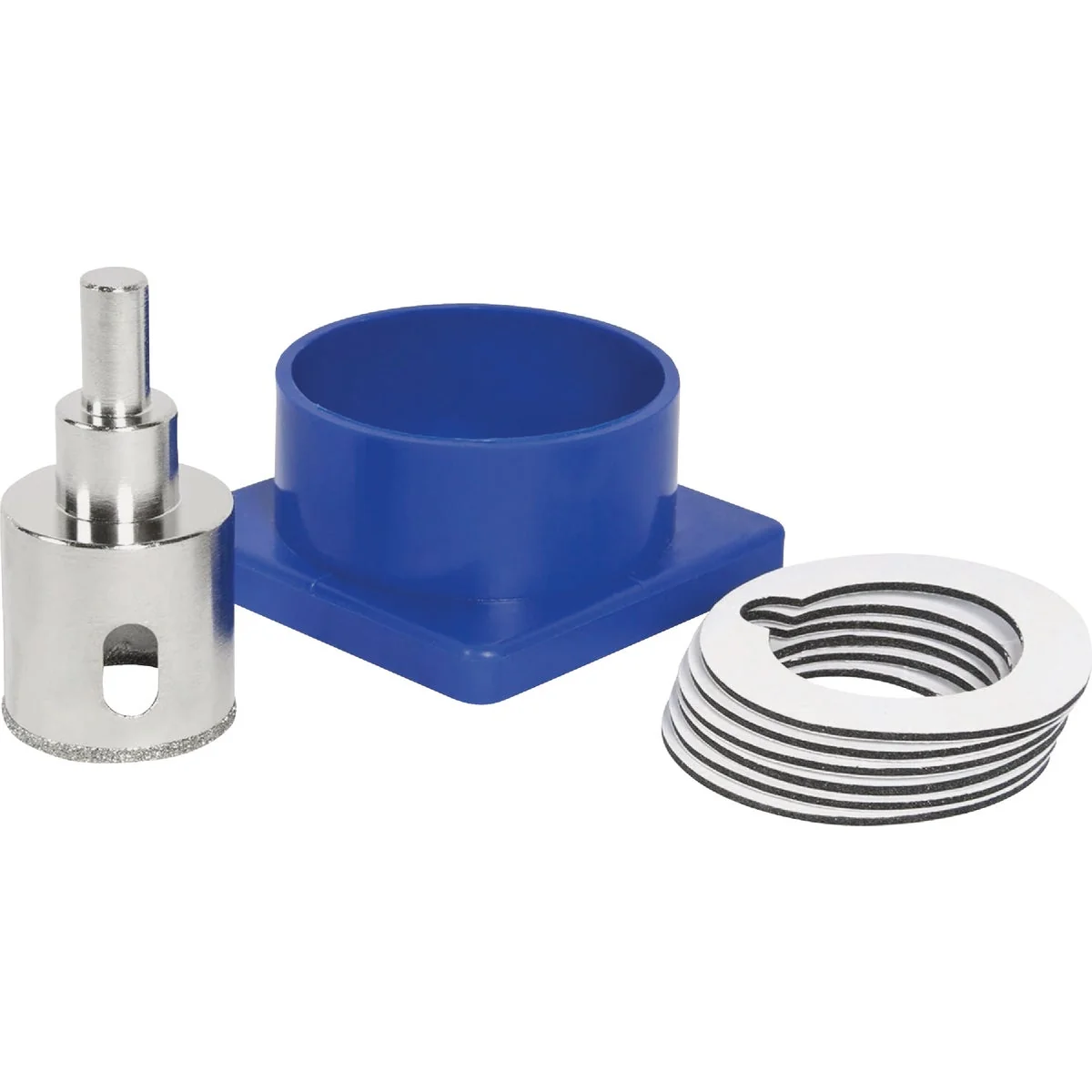 Specialty QEP 1-3 8 In. Diamond Hole Saw with Water Delivery System Unique