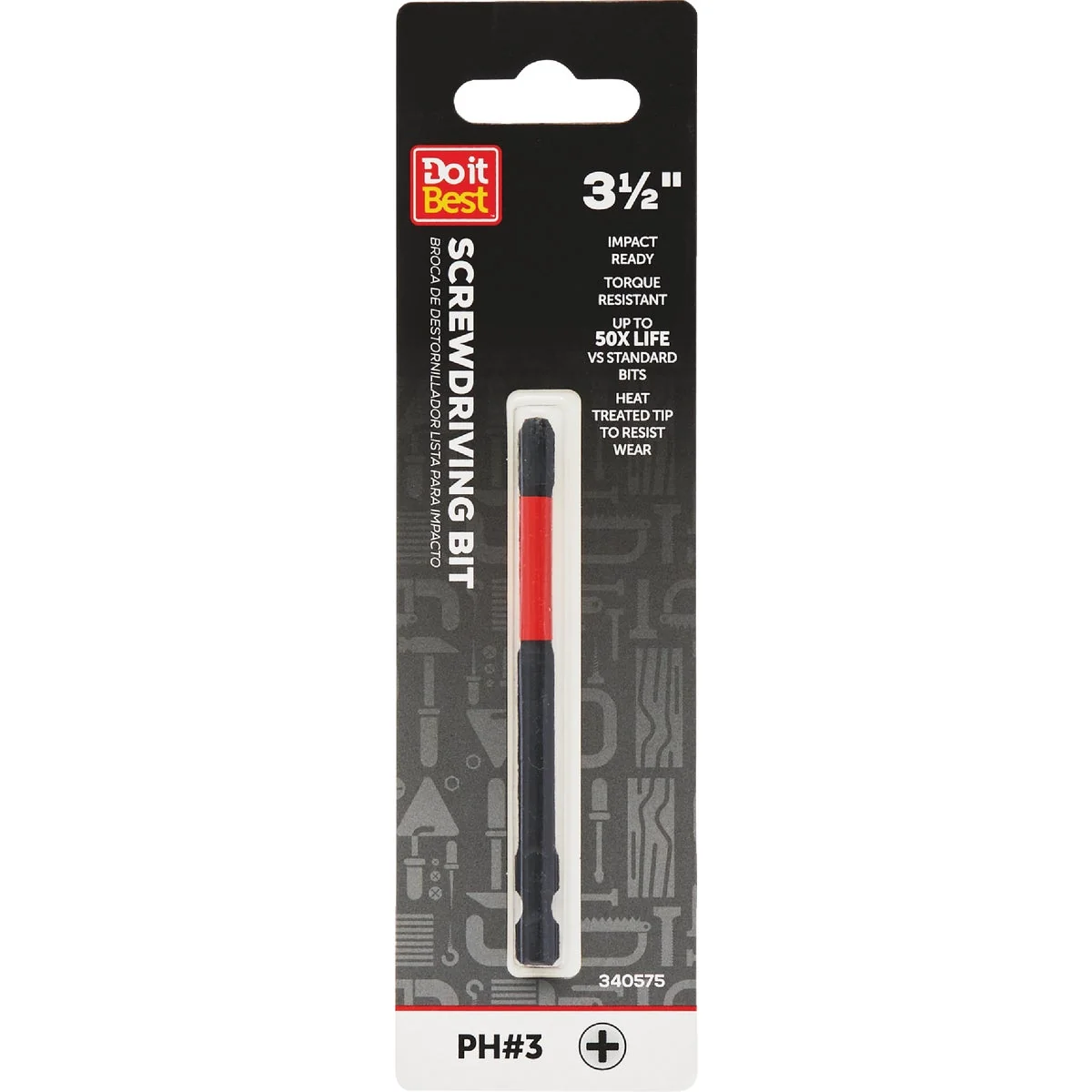 Easy-to-Use Do it 3 Phillips 3.5 In. Screwdriver Bit Smart