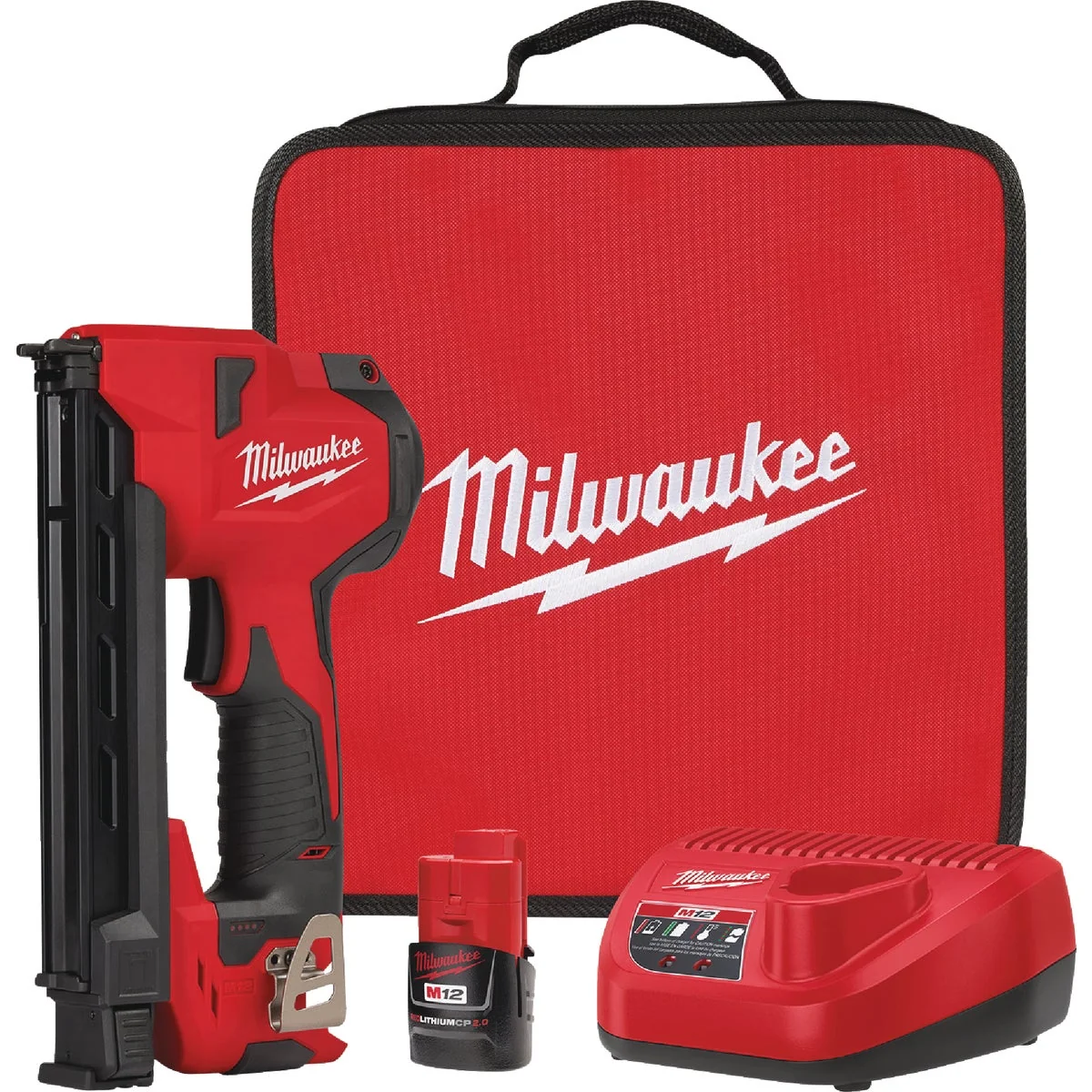 Long-Lasting Milwaukee M12 1 In. Cordless Cable Stapler Kit Classic