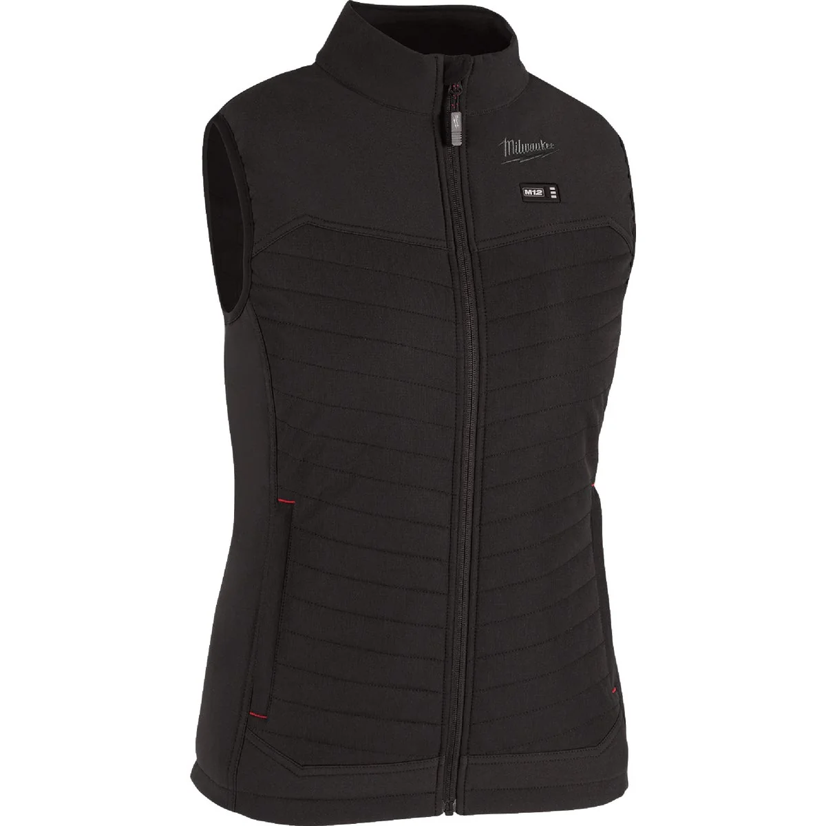 World-Class Milwaukee M12 AXIS Women’s Black Cordless Heated Vest M Safe