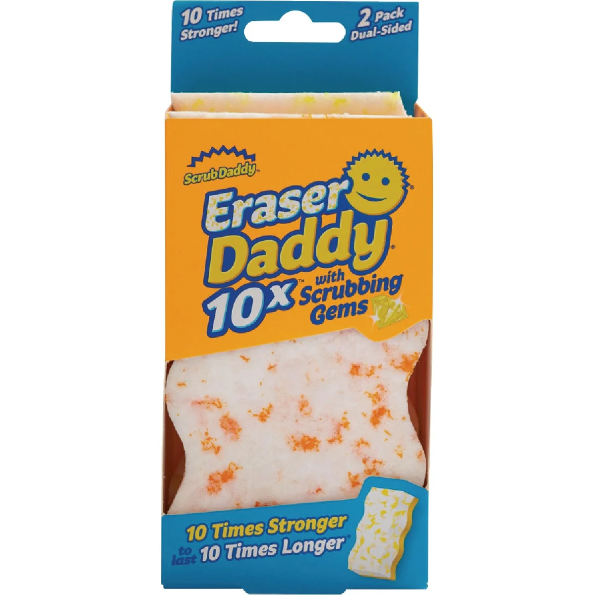 Proven Scrub Daddy Eraser Daddy 10X Scrubber 2-Pack Official