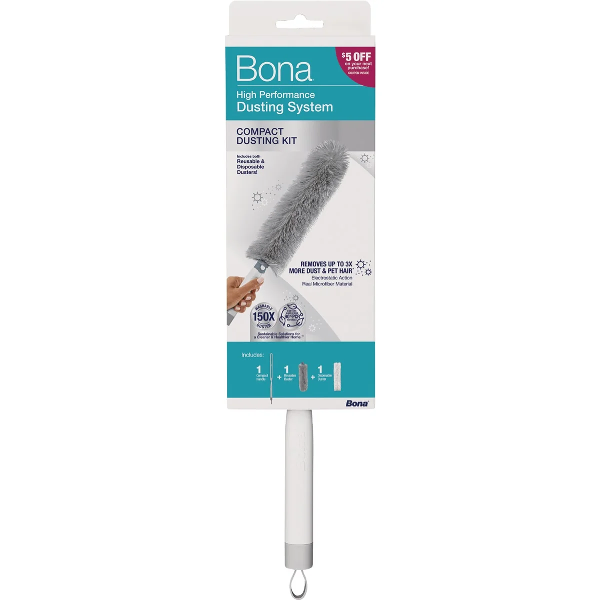 Expertly Made Bona High Performance Dusting System Compact Dusting Kit Professional
