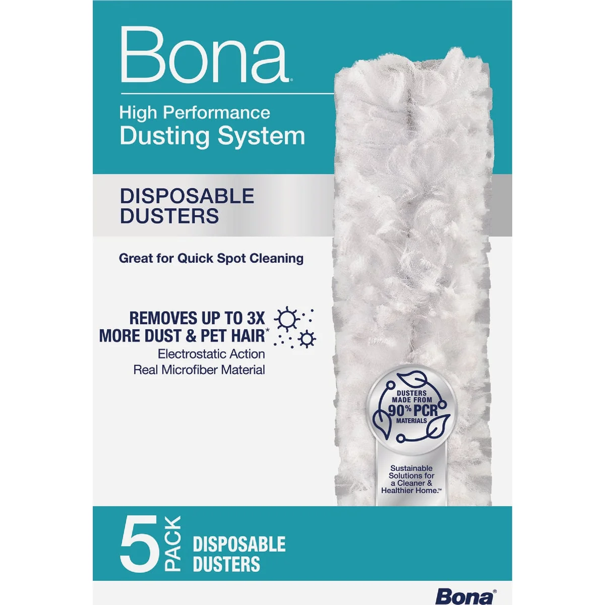 Artisan Bona High Performance Dusting System Disposable Dusters 5-Count Superior