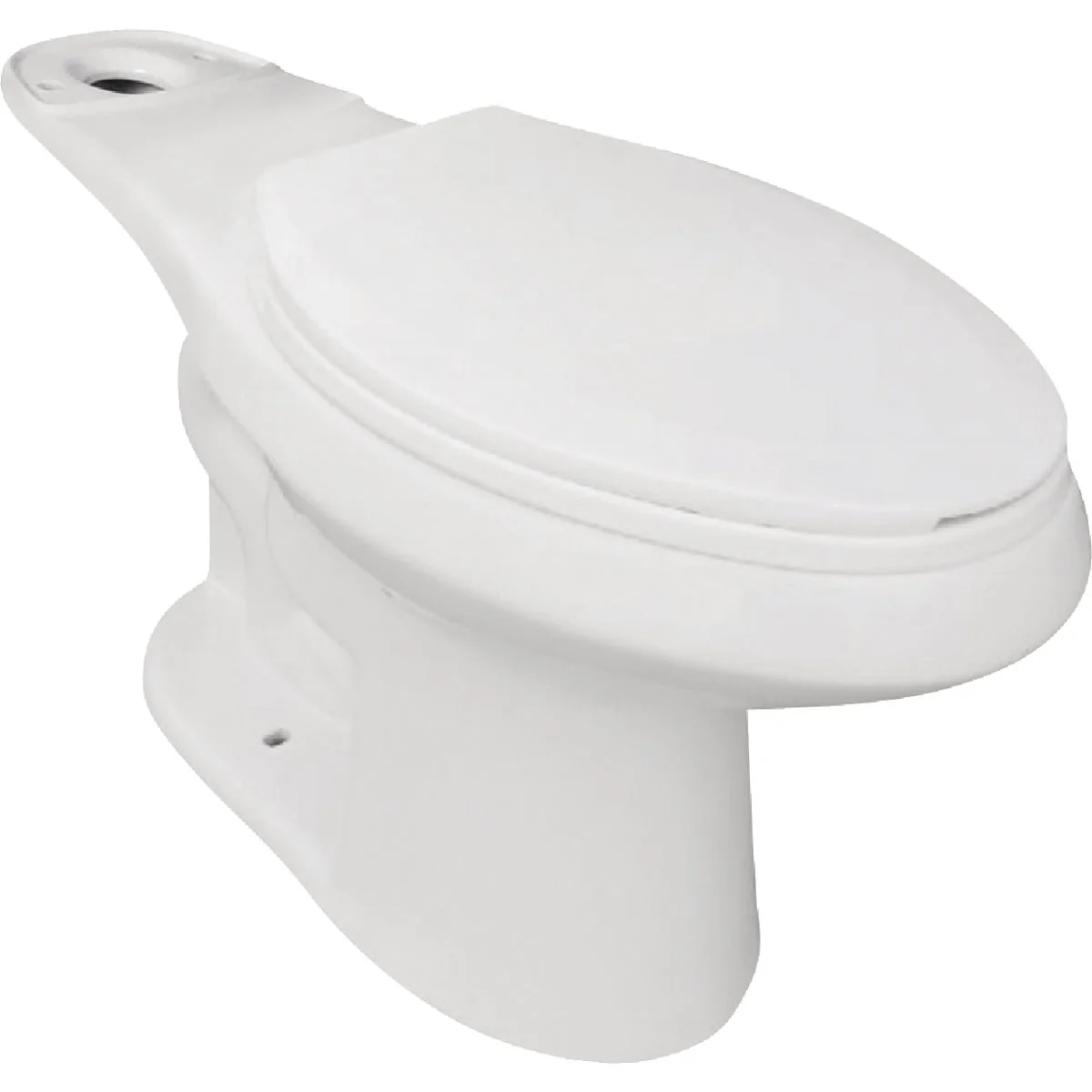 Enhanced CMI Baltic White Elongated 17 In. Comfort Height Toilet Bowl Relaxed