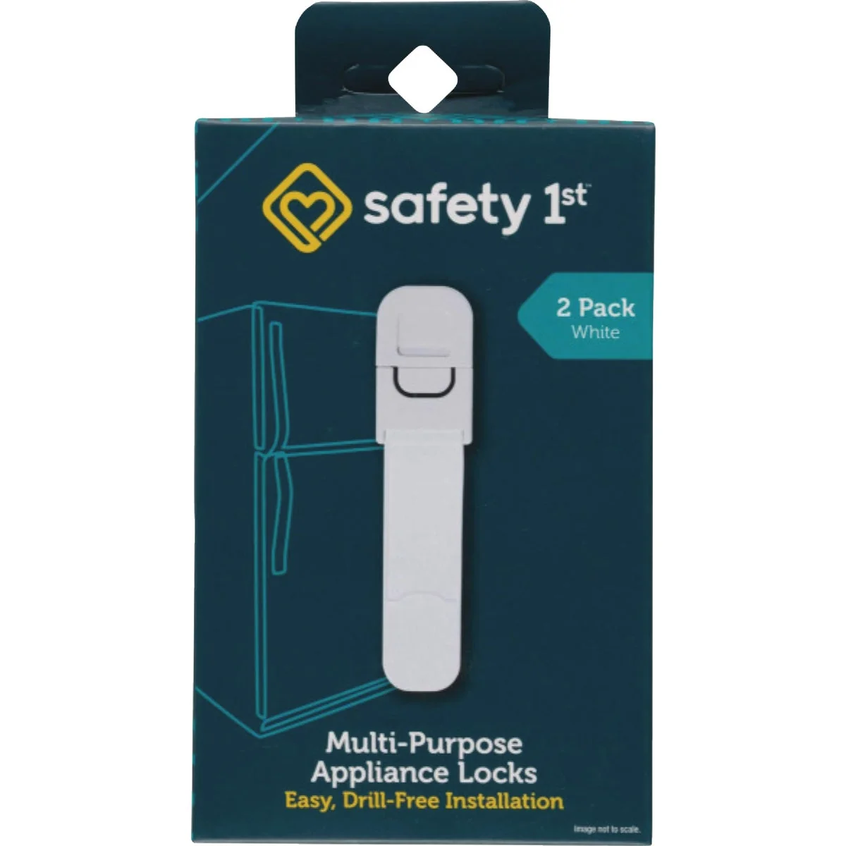Original Design Safety 1st Multi-Purpose Appliance Lock 2-Pack Sophisticated
