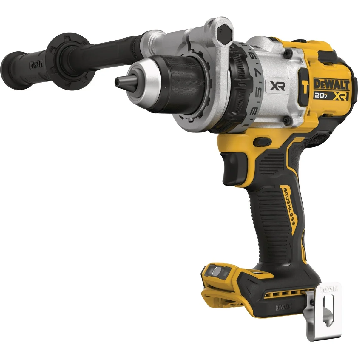 Prestigious DEWALT 20V MAX XR Brushless 1 2 In. 3-Speed Cordless Hammer Drill Tool Only Lightweight