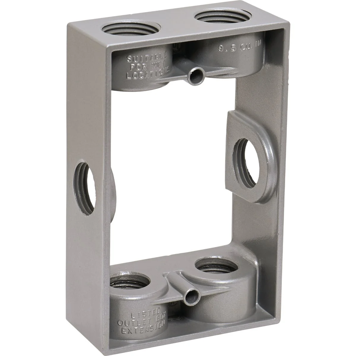 Effective Southwire 1 2 In. 6-Hole 1-Gang Weatherproof Extension Ring Official