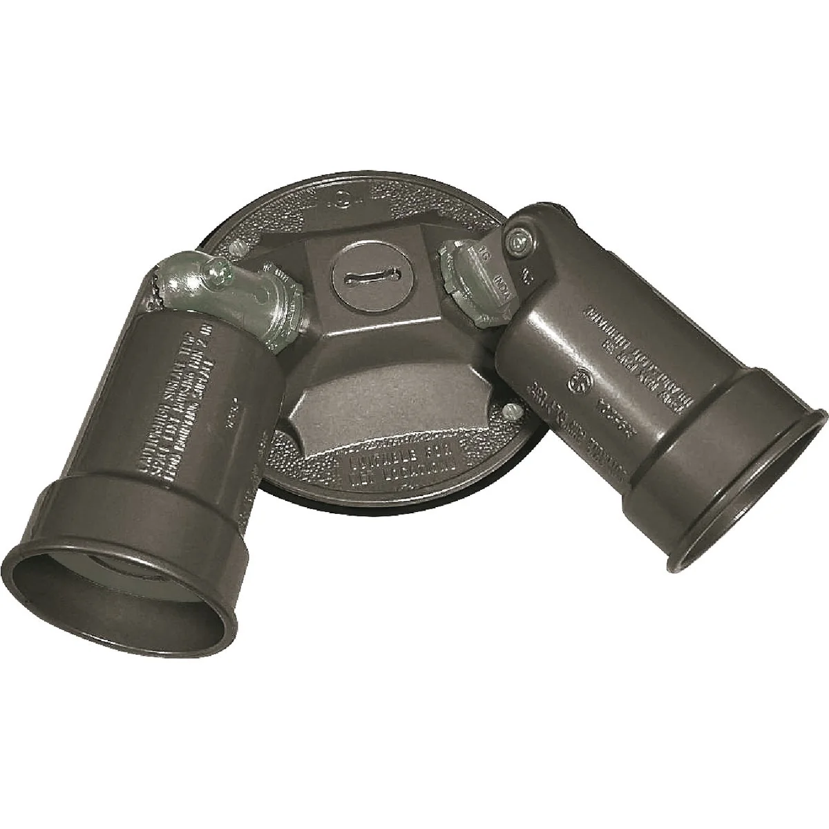 Breathable Southwire PAR38 2-Head Round Bronze Weatherproof Lamp Holder Reliable