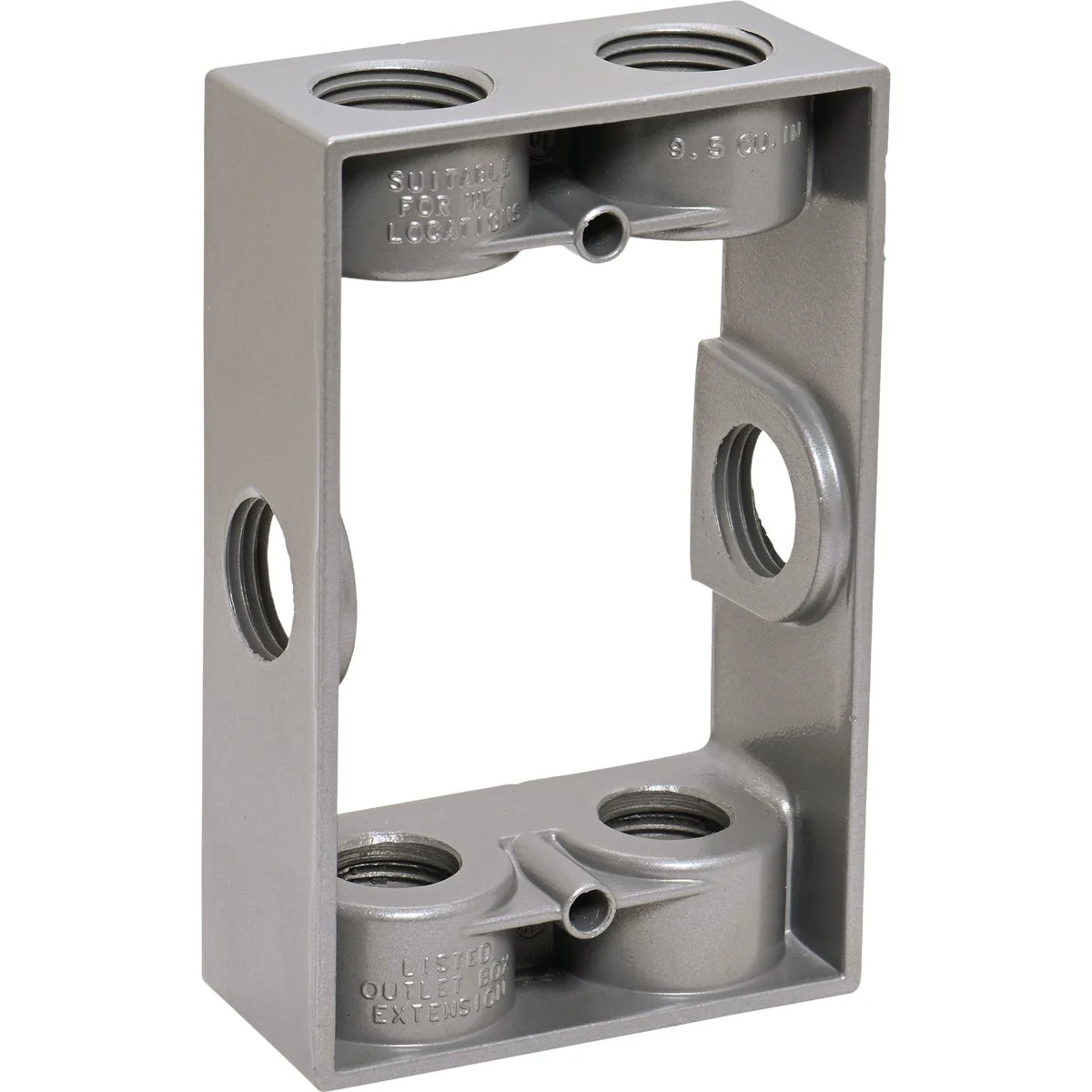 Proven Southwire 3 4 In. 6-Hole 1-Gang Weatherproof Extension Ring Top-Quality