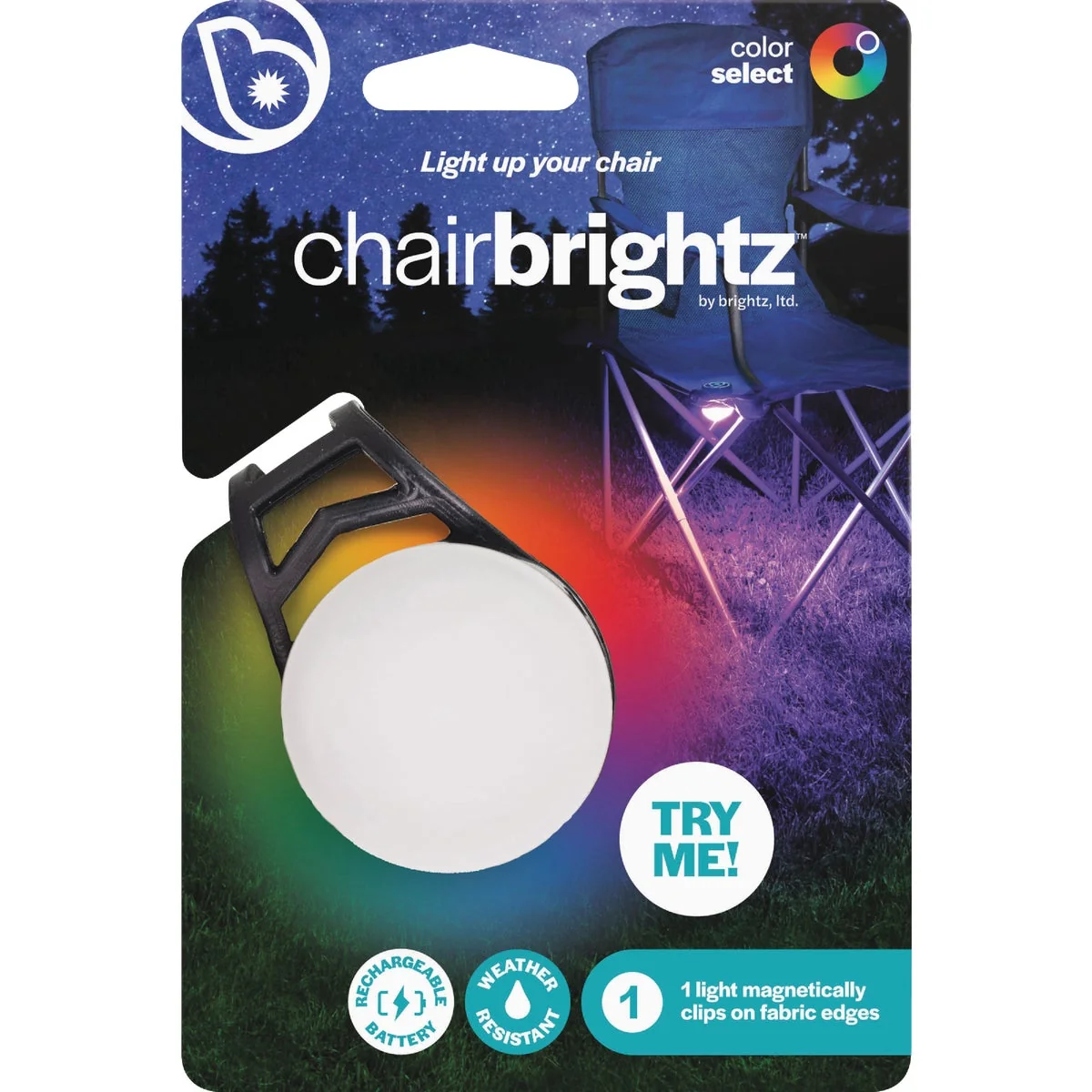 Fine Chairbrightz Color Select LED Chair Light Traditional