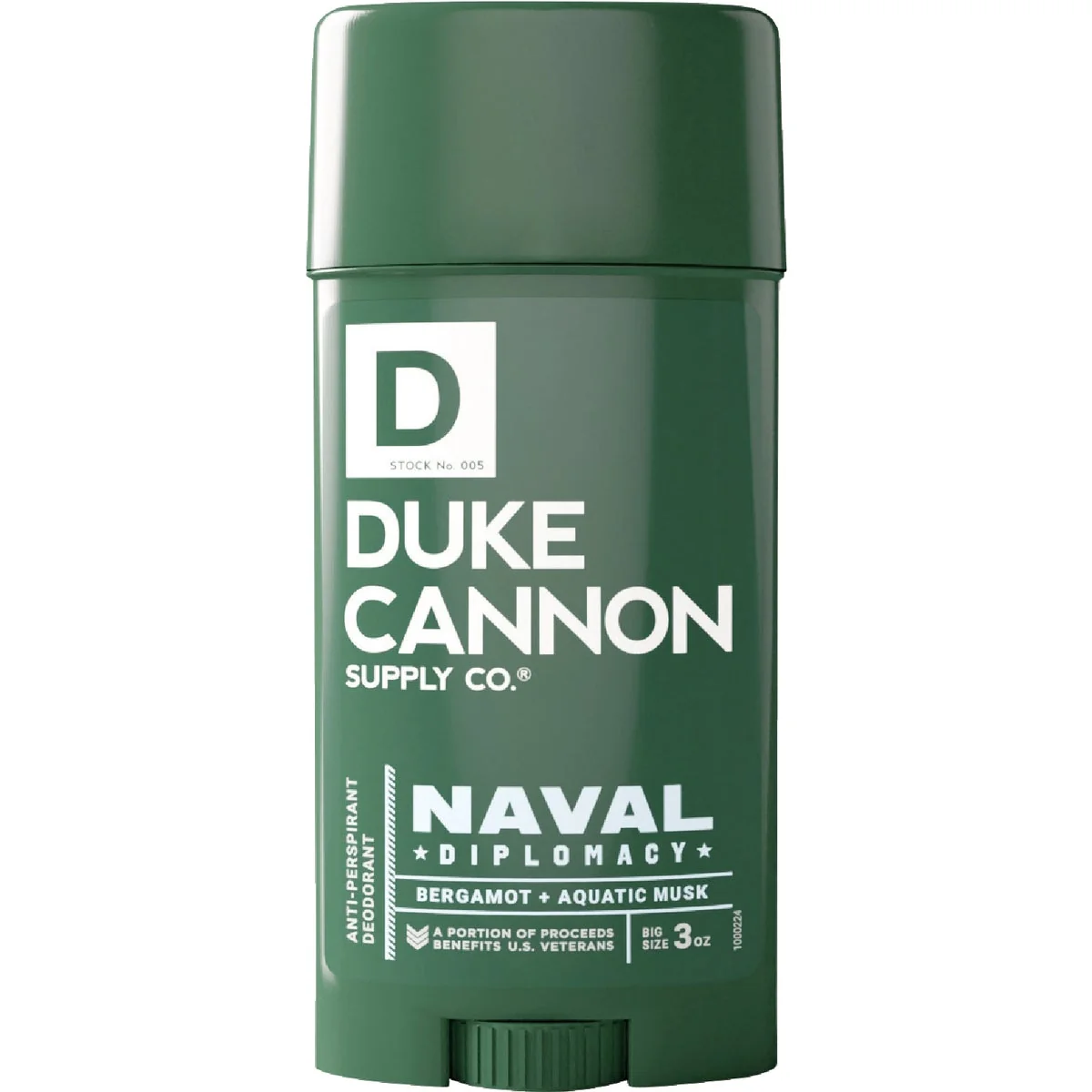 Breathable Duke Cannon 3 Oz. Naval Antiperspirant Deodorant Fast
