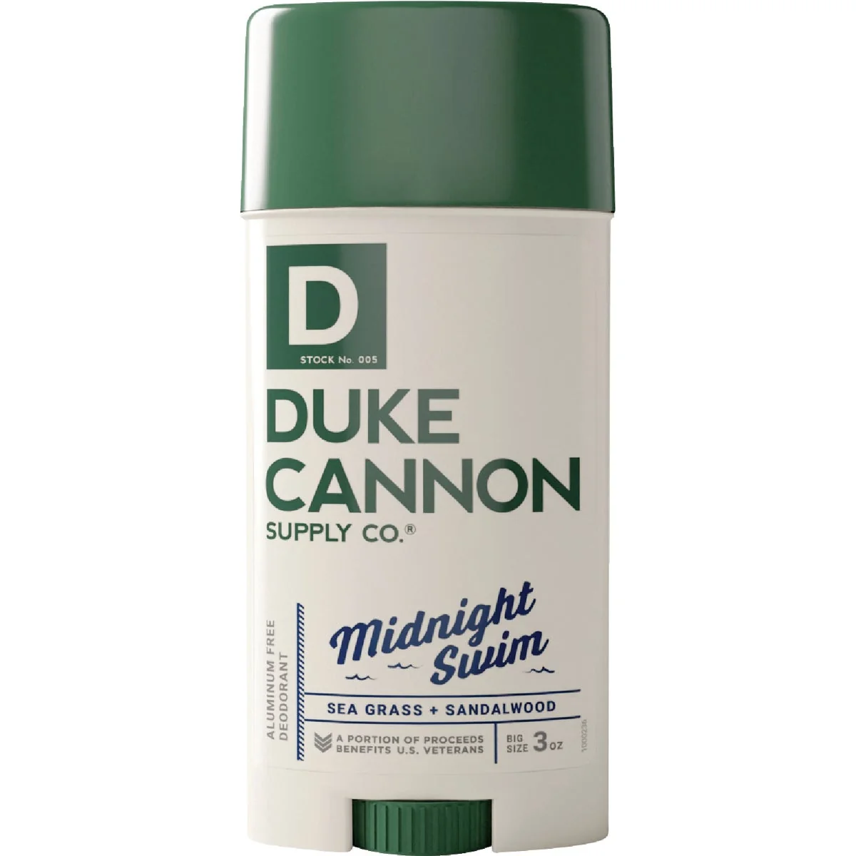 Stylish Duke Cannon 3 Oz. Midnight Swim Natural Deodorant Sophisticated