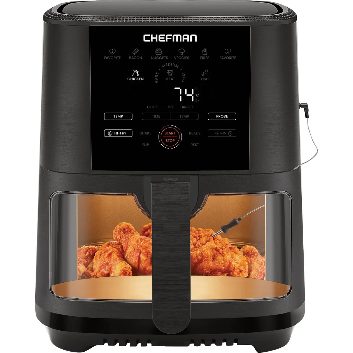 Certified Chefman ExacTemp 5 Qt. Air Fryer Smooth