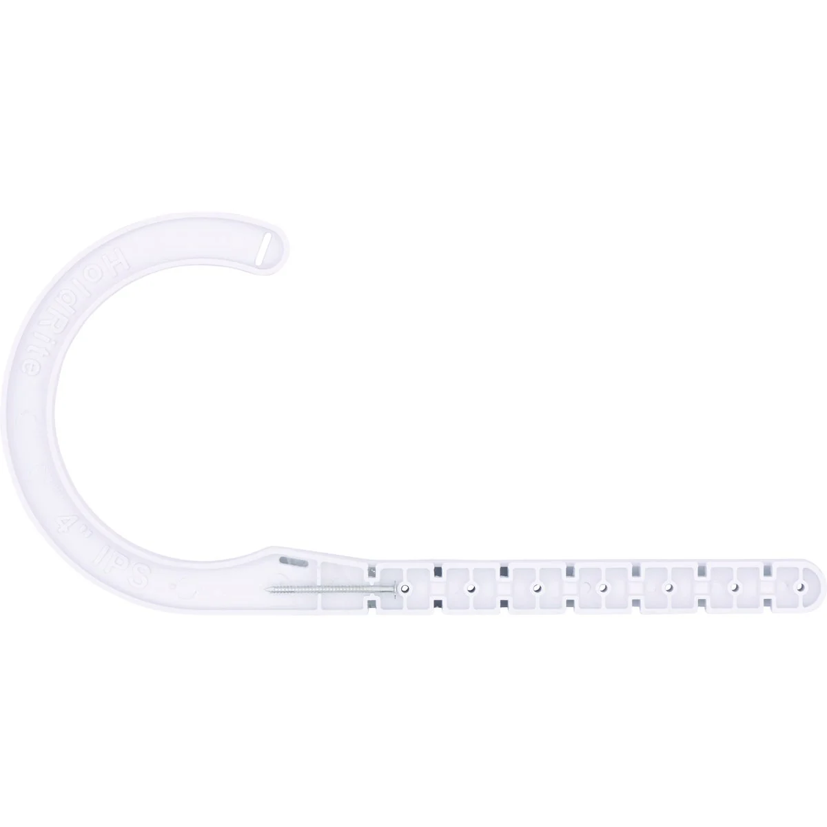 Verified HoldRite 4 In. CTS Plastic J-Hook Pipe Hanger First-Class