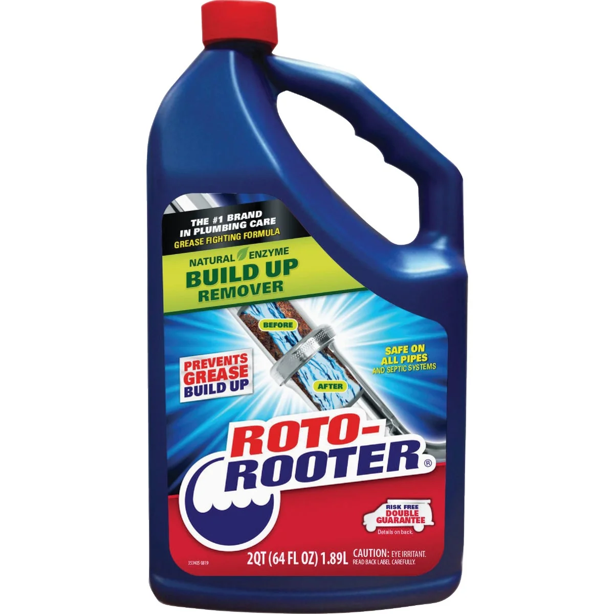 Breathable Roto-Rooter 64 Oz. Build Up Remover Comfortable