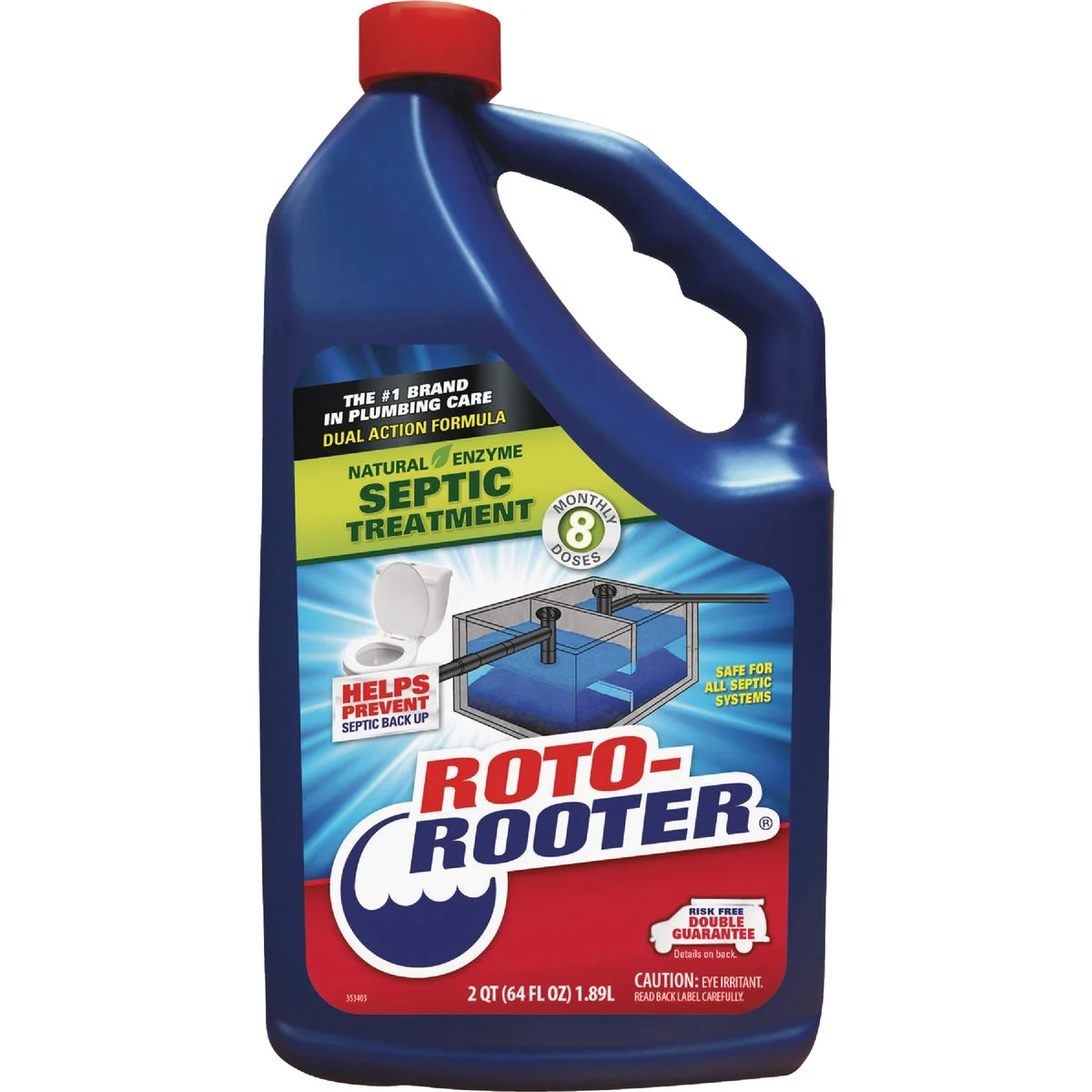 Refined Roto-Rooter 64 Oz. Septic Treatment Modern