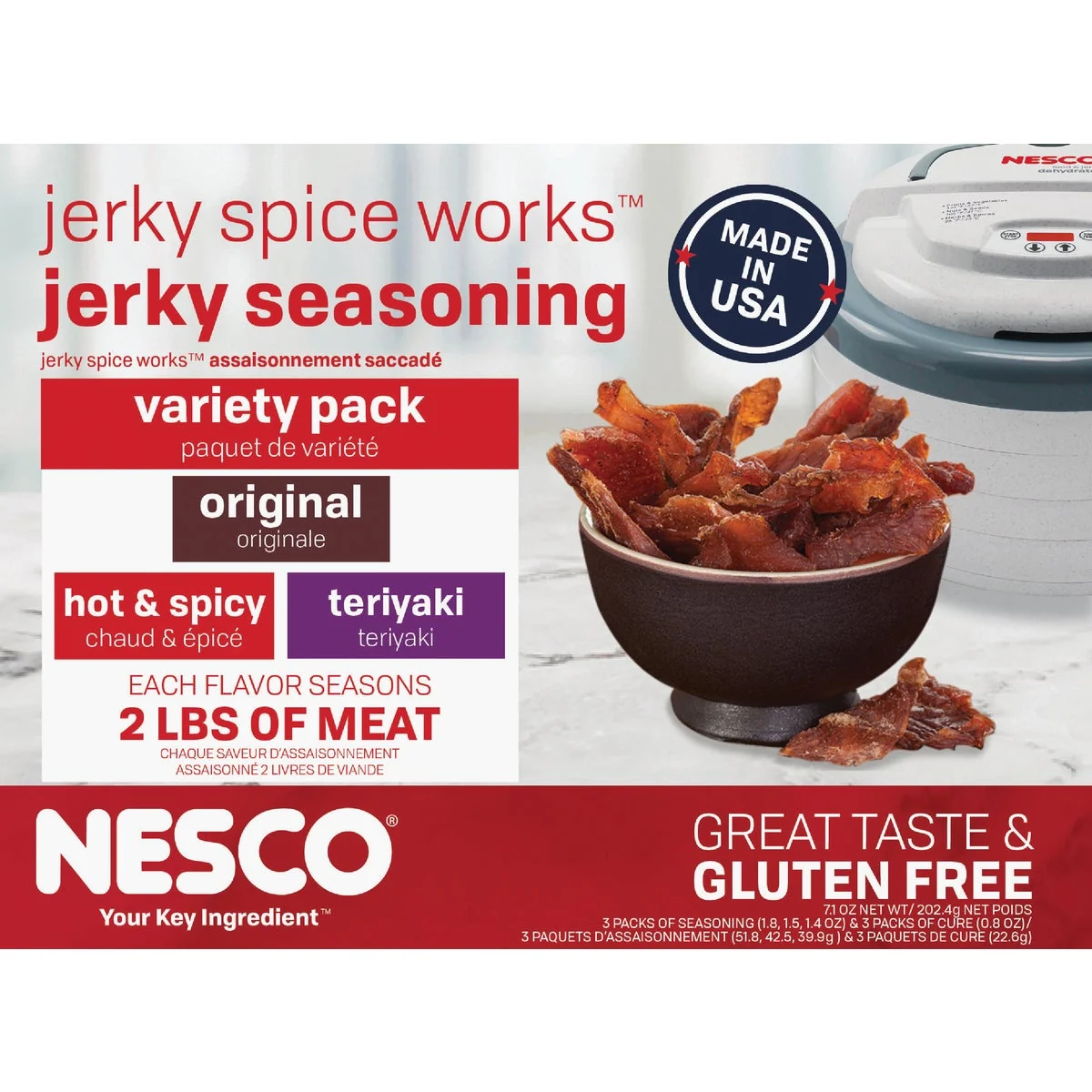 Selected Nesco Jerky Spice Works Variety Spice Seasoning Quality