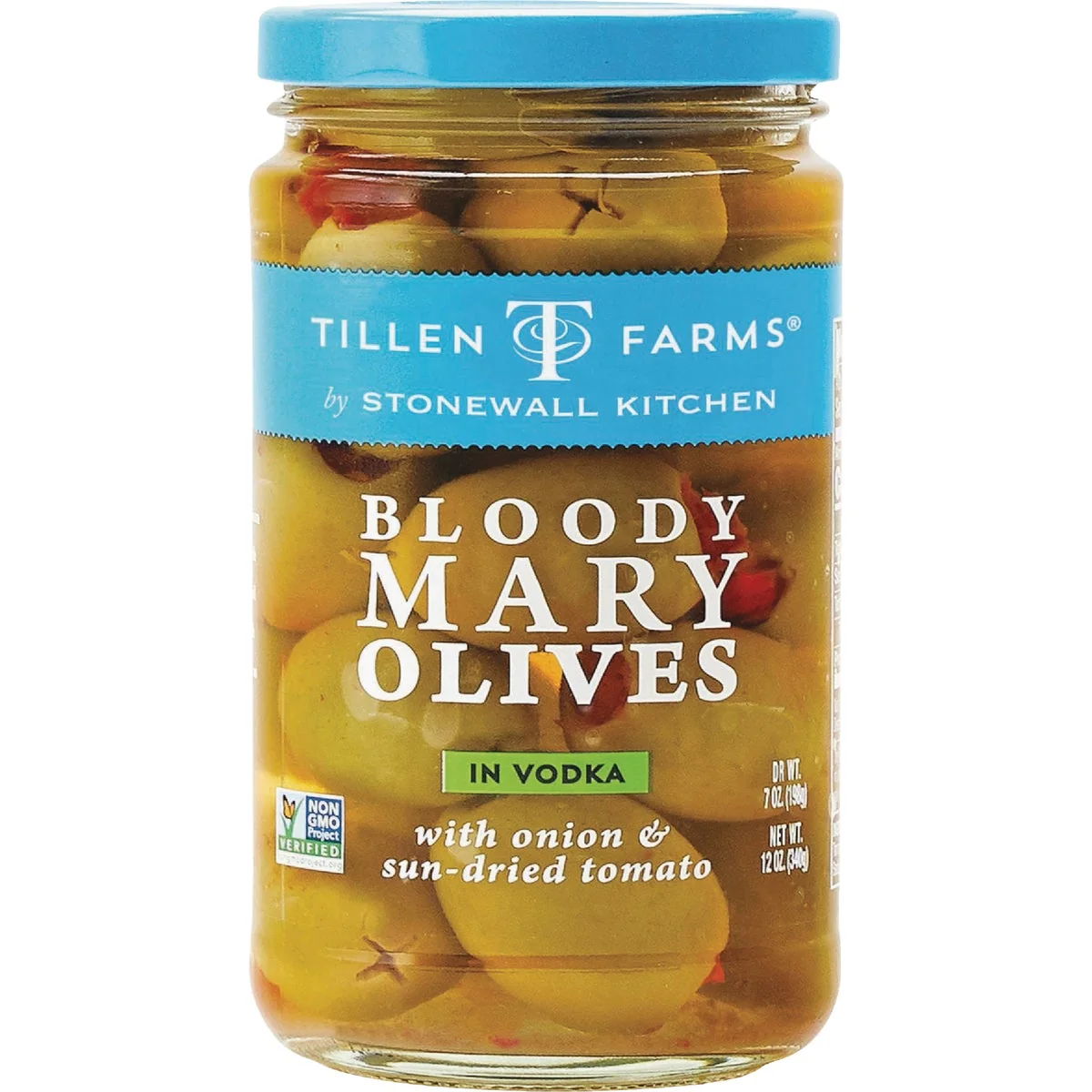 Convenient Tillen Farms 12 Oz. Bloody Mary Olives Green