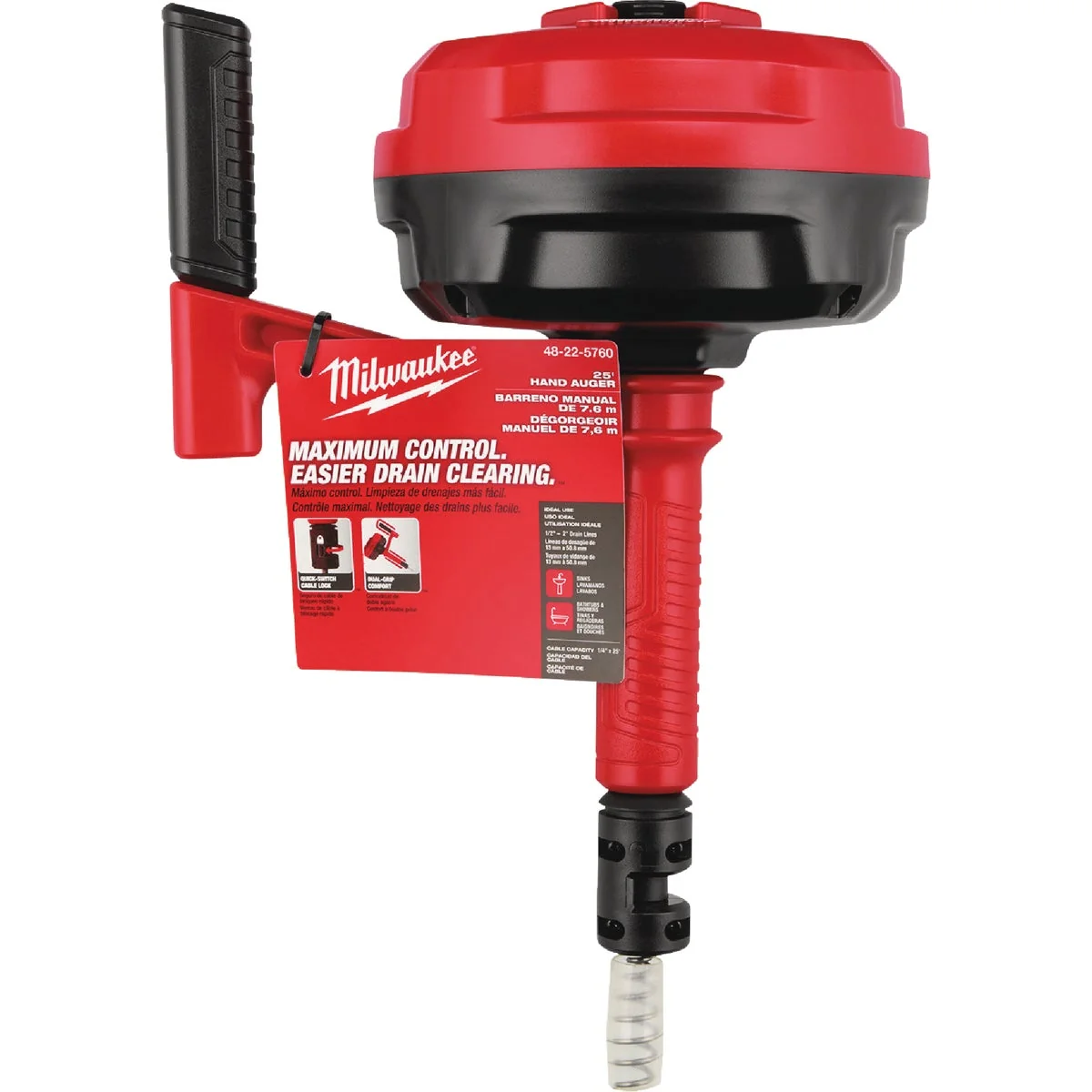 Superior Milwaukee 25 Ft. Hand Auger Trendy