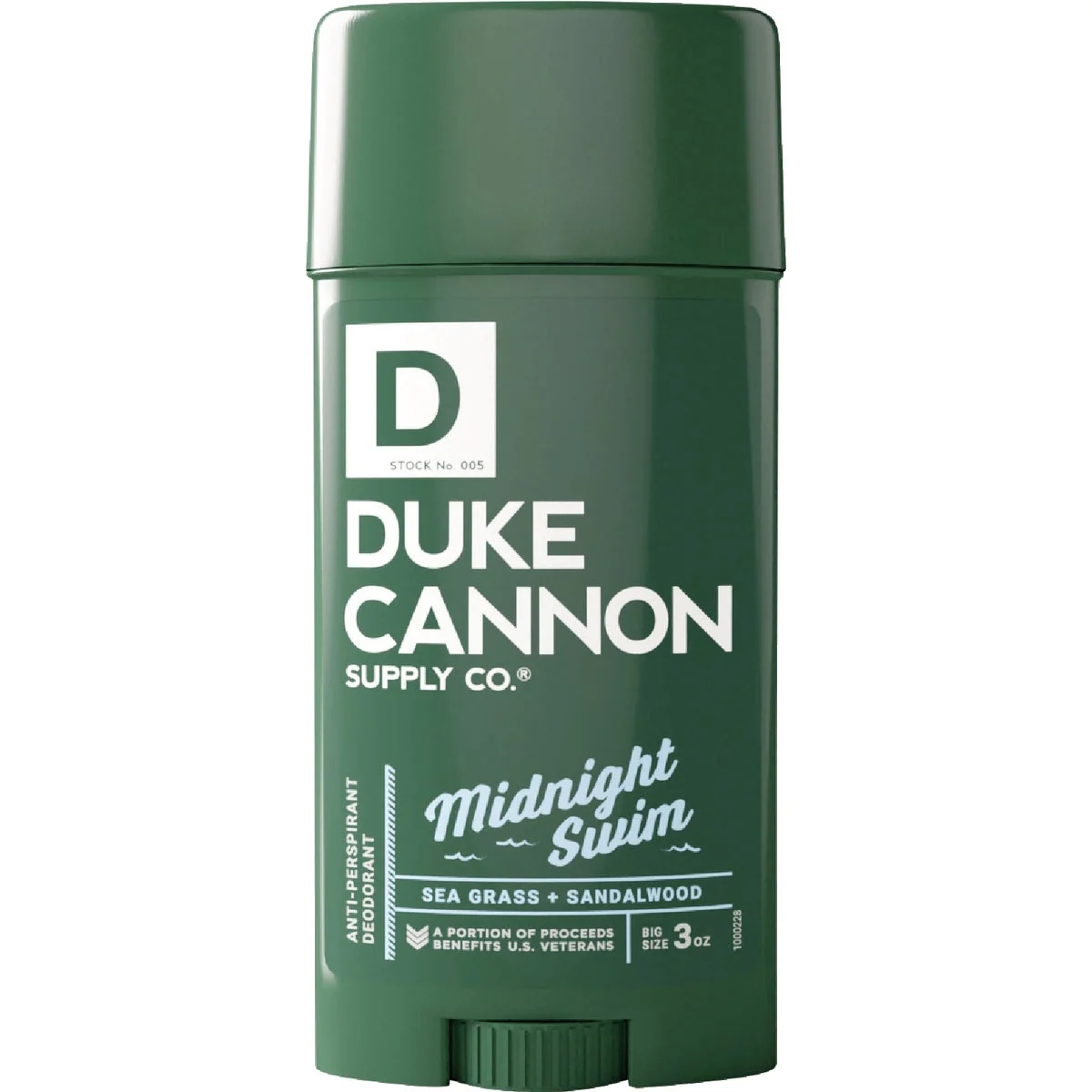 Modern Duke Cannon 3 Oz. Midnight Swim Antiperspirant Deodorant High-Quality