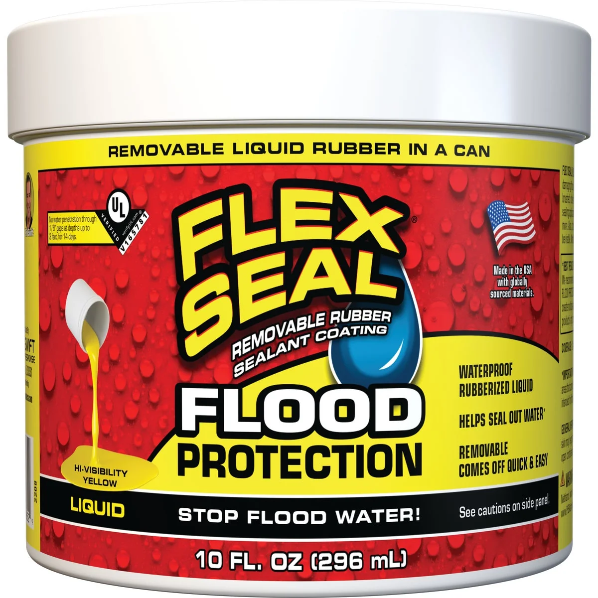 Top-Quality Flex Seal Flood Protection 10 Oz. Liquid Rubber Sealant Proven